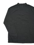 画像2: 【 Loop & Weft（ループアンドウエフト） 】　スーピマハニカムミドルネックサーマル　[ Supima Long Honeycomb Middle Neck Thermal ] [ Antique Black ] 【 メール便可 】