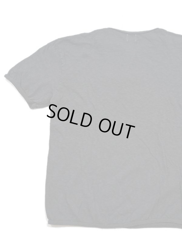 画像2: 【 Loop & Weft（ループアンドウエフト） 】　スーパースラブ杢天竺ヘンリー [ SUPER SLUB TUBE KNIT 4 BUTTONS HENLEY ] [ A.BLACK ] 【 メール便可 】