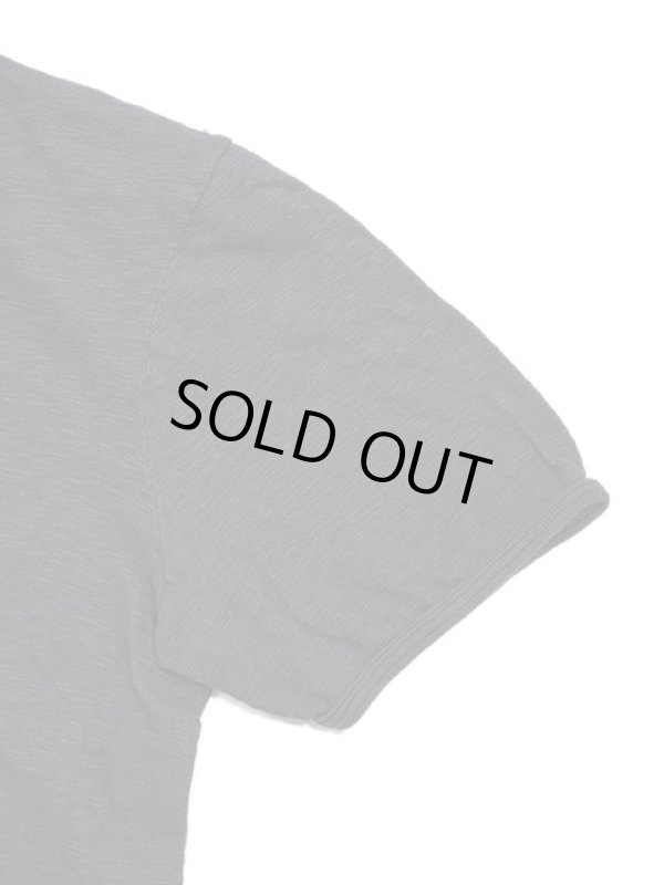 画像4: 【 Loop & Weft（ループアンドウエフト） 】　スーパースラブ杢天竺ヘンリー [ SUPER SLUB TUBE KNIT 4 BUTTONS HENLEY ] [ A.BLACK ] 【 メール便可 】