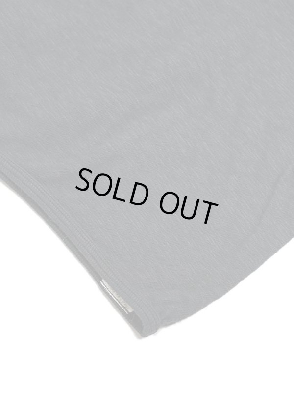 画像5: 【 Loop & Weft（ループアンドウエフト） 】　スーパースラブ杢天竺ヘンリー [ SUPER SLUB TUBE KNIT 4 BUTTONS HENLEY ] [ A.BLACK ] 【 メール便可 】