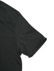 画像4: 【 Loop & Weft（ループアンドウエフト） 】　スーピマコットンヘンリー [ SUPIMA COTTON EDGE PIPING CLASSIC HENLEY ] [ A.BLACK ] 【 メール便可 】