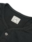 画像6: 【 Loop & Weft（ループアンドウエフト） 】　スーピマコットンヘンリー [ SUPIMA COTTON EDGE PIPING CLASSIC HENLEY ] [ A.BLACK ] 【 メール便可 】