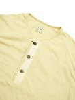 画像3: 【 Loop & Weft（ループアンドウエフト） 】　スーピマコットンヘンリー [ SUPIMA COTTON EDGE PIPING CLASSIC HENLEY ] [ O.IVORY ] 【 メール便可 】