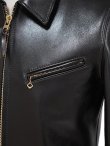 画像6: 【 Y'2 LEATHER（ワイツーレザー） 】 アニリンステアシングルライダース [ Aniline Steer Single Riders ( 牛革 ) ] [ BLACK ]