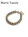 画像1: 【 Marie Yazzie（マリー・ヤジー） 】 ナバホパールシルバーブレス [ Navajo Silver Beads Bracelet ] 【 メール便可 】