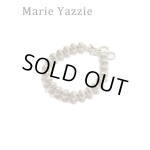 画像: 【 Marie Yazzie（マリー・ヤジー） 】 ナバホパールシルバーブレス [ Navajo Silver Beads Bracelet ] 【 メール便可 】