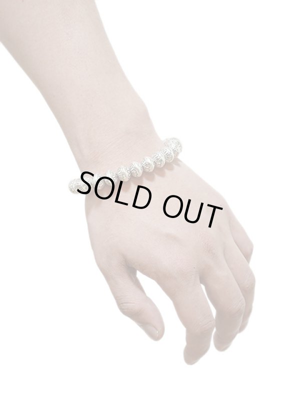 画像2: 【 Marie Yazzie（マリー・ヤジー） 】 ナバホパールシルバーブレス [ Navajo Silver Beads Bracelet ] 【 メール便可 】