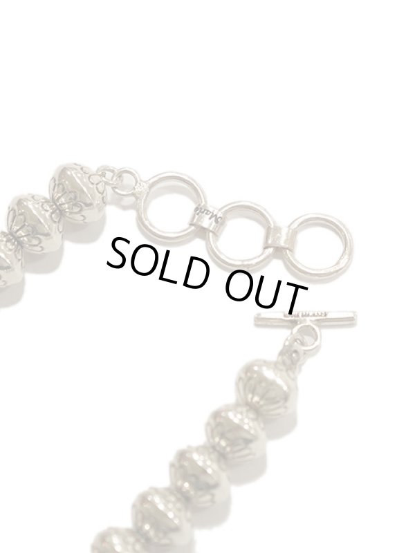 画像4: 【 Marie Yazzie（マリー・ヤジー） 】 ナバホパールシルバーブレス [ Navajo Silver Beads Bracelet ] 【 メール便可 】