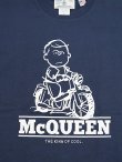 画像5: 【 Homage（オマージュ） 】Homage Long Sleeve T-Shirts [ McQUEEN ] [ NAVY ] 【 メール便可 】