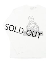 画像: 【 Homage（オマージュ） 】Homage Long Sleeve T-Shirts [ McQUEEN ] [ WHITE ] 【 メール便可 】