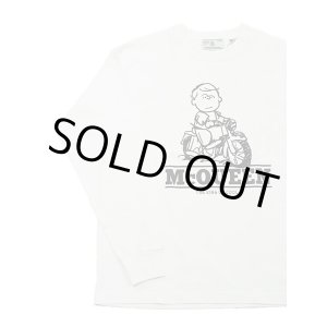 画像: 【 Homage（オマージュ） 】Homage Long Sleeve T-Shirts [ McQUEEN ] [ WHITE ] 【 メール便可 】