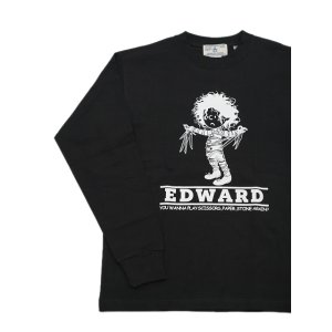 画像: 【 Homage（オマージュ） 】Homage Long Sleeve T-Shirts [ EDWARD ] [ BLACK ] 【 メール便可 】