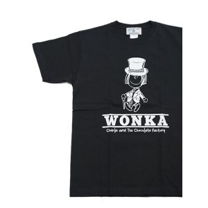 画像: 【 Homage（オマージュ） 】Homage T-Shirts [ WONKA ] [ BLACK ] 【 メール便可 】
