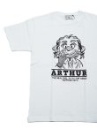 画像1: 【 Homage（オマージュ） 】Homage T-Shirts [ ARTHUR ] [ WHITE ] 【 メール便可 】