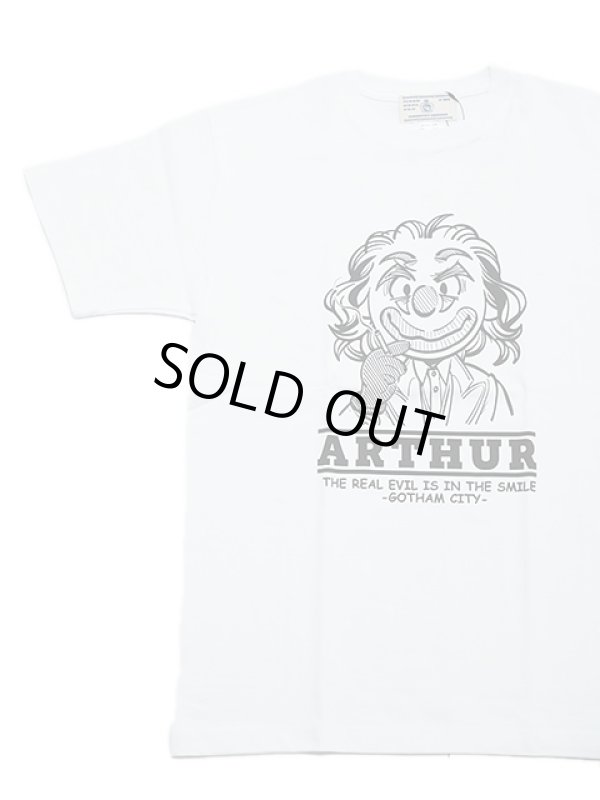 画像1: 【 Homage（オマージュ） 】Homage T-Shirts [ ARTHUR ] [ WHITE ] 【 メール便可 】