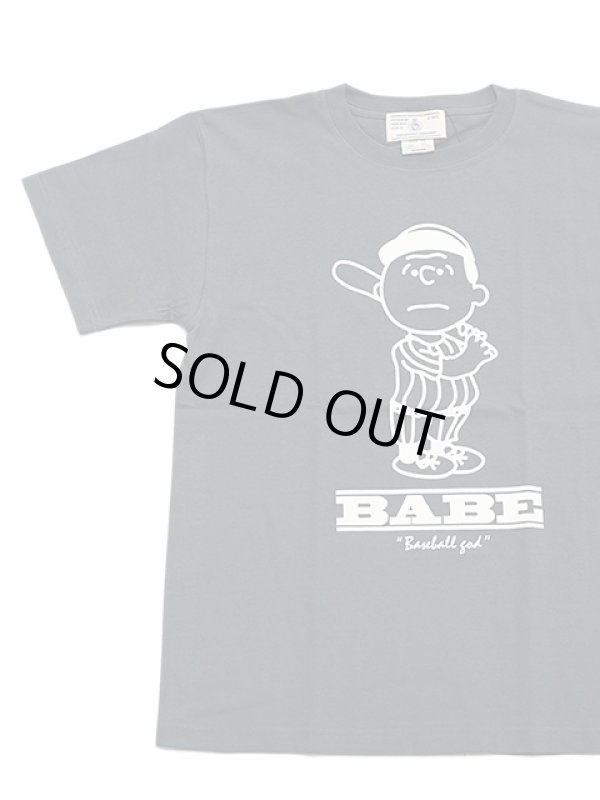 画像1: 【 Homage（オマージュ） 】Homage T-Shirts [ BABE ] [ NAVY ] 【 メール便可 】