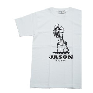 画像: 【 Homage（オマージュ） 】Homage T-Shirts [ JASON ] [ WHITE ] 【 メール便可 】