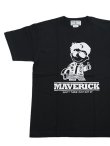画像1: 【 Homage（オマージュ） 】Homage T-Shirts [ MAVERICK ] [ BLACK ] 【 メール便可 】
