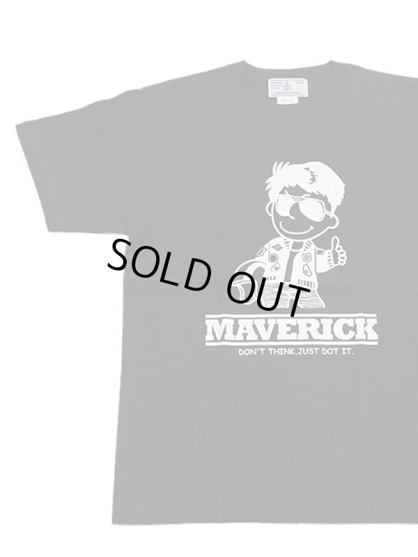 画像1: 【 Homage（オマージュ） 】Homage T-Shirts [ MAVERICK ] [ BLACK ] 【 メール便可 】