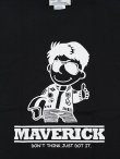 画像3: 【 Homage（オマージュ） 】Homage T-Shirts [ MAVERICK ] [ BLACK ] 【 メール便可 】