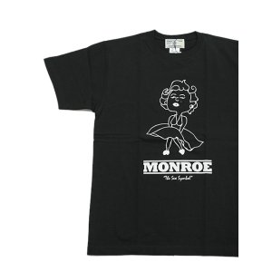 画像: 【 Homage（オマージュ） 】Homage T-Shirts [ MONROE ] [ BLACK ] 【 メール便可 】