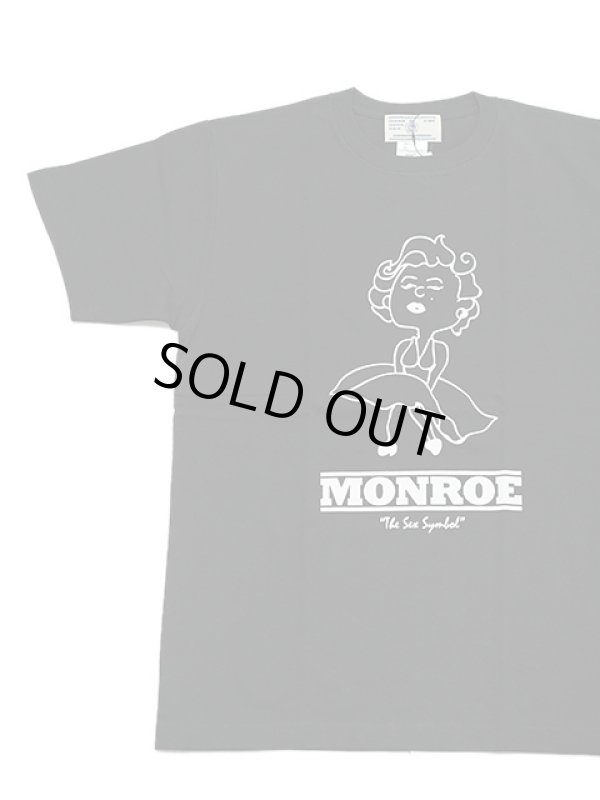 画像1: 【 Homage（オマージュ） 】Homage T-Shirts [ MONROE ] [ BLACK ] 【 メール便可 】