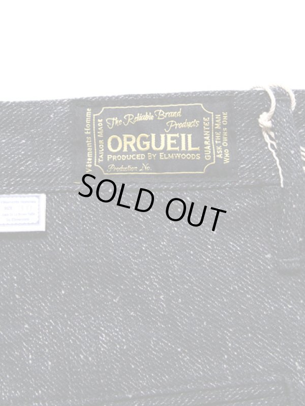 画像9: 【 ORGUEIL（オルゲイユ） 】　撚り杢ネップツイルトラウザーパンツ　[ NEP TWILL TROUSERS ] 