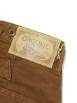 画像12: 【 ORGUEIL（オルゲイユ） 】 フレンチレイルロードトラウザース [ French Railroad Trousers ] [ Brown ]