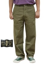 画像: 【 ORGUEIL（オルゲイユ） 】　グリーンデニムワークパンツ [ Green Denim Work Pants ]