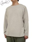 画像1: 【 ORGUEIL（オルゲイユ） 】 カシミヤニットバスクシャツ [ Cashmere knit Basque Shirts ] [ Gray ]