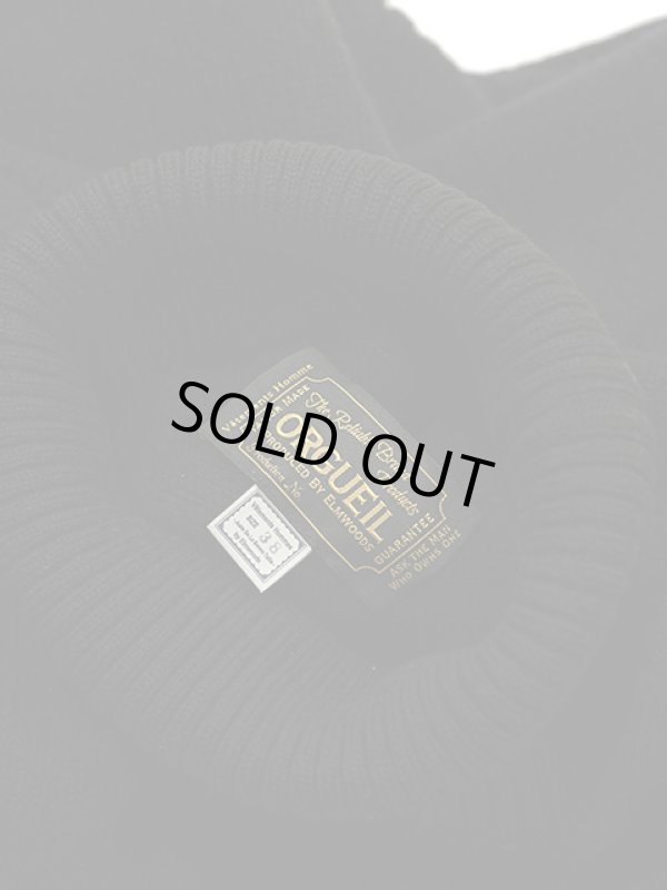 画像7: 【 ORGUEIL（オルゲイユ） 】 サブマリンセーター [ Submarine Sweater ] [ Black ]