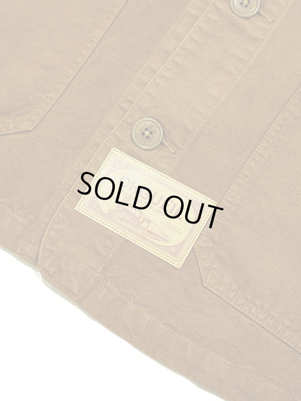 画像6: 【 ORGUEIL（オルゲイユ） 】 フレンチレイルロードジャケット [ French Railroad Jacket ] [ Brown ]