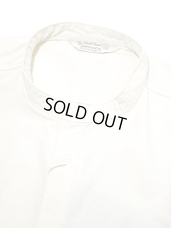 画像3: 【 ORGUEIL（オルゲイユ） 】　ヴィンテージオックスバンドカラーシャツ [ Vintage Oxford Band Collar Shirt ]