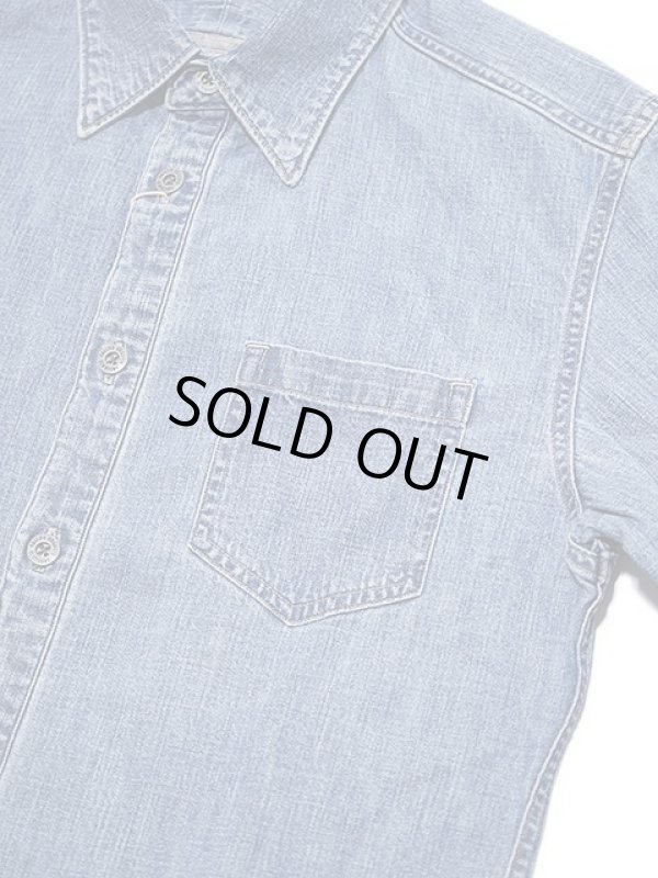 画像4: 【 ORGUEIL（オルゲイユ） 】 インディゴデニムワークシャツ [ Denim Work Shirt Used Wash ]