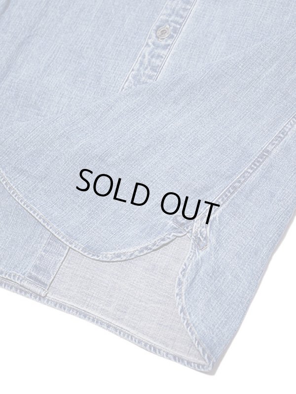 画像6: 【 ORGUEIL（オルゲイユ） 】 インディゴデニムワークシャツ [ Denim Work Shirt Used Wash ]