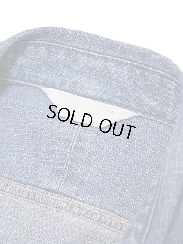 画像8: 【 ORGUEIL（オルゲイユ） 】 インディゴデニムワークシャツ [ Denim Work Shirt Used Wash ]