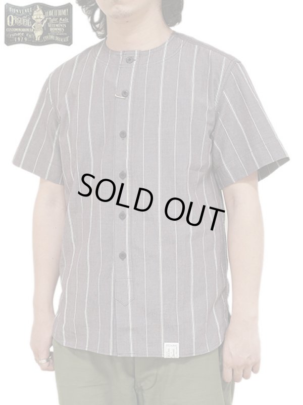 画像1: 【 ORGUEIL（オルゲイユ） 】　ベースボールシャツ [ Baseball Shirt ] [ Black ]