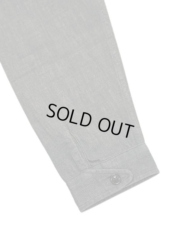 画像5: 【 ORGUEIL（オルゲイユ） 】 7oz. デニムショールカラーシャツ [ SHAWL COLLAR SHIRTS ] [ GRAY ]