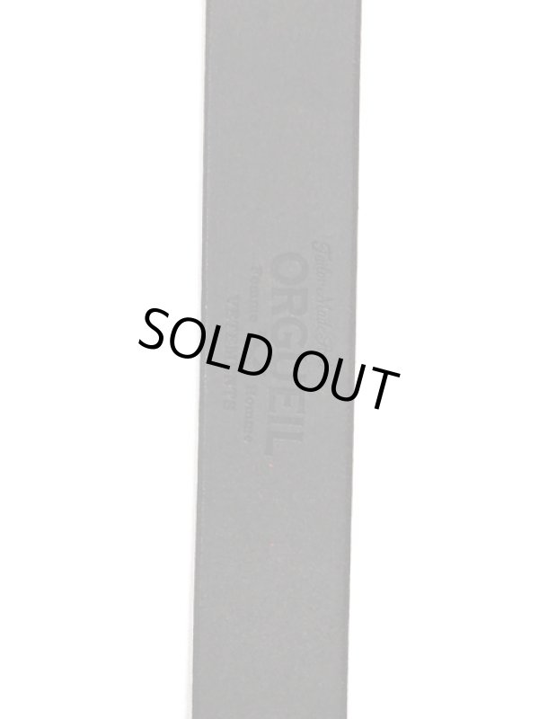 画像4: 【 ORGUEIL（オルゲイユ） 】　ベンズレザーレザーベルト　[ Benz Leather Belt ]　[ BLACK ]