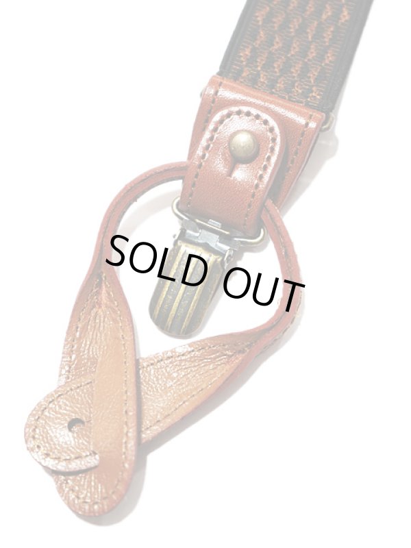 画像4: 【 ORGUEIL（オルゲイユ） 】 クラシックスタイルサスペンダー [ CLASSIC STYLE SUSPENDER ] [ 30mm ] [ BROWN ]