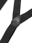 画像2: 【 ORGUEIL（オルゲイユ） 】 クラシックスタイルサスペンダー [ CLASSIC STYLE SUSPENDER ] [ 35mm ] [ BLACK ]