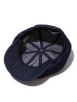 画像2: 【 メール便可 】  【 ORGUEIL（オルゲイユ） 】 ニュースボーイキャップ [ Newsboy Cap ] [ Denim ]