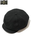 画像1: 【 ORGUEIL（オルゲイユ） 】 ニュースボーイキャップ [ Newsboy Cap ] [ Black ]