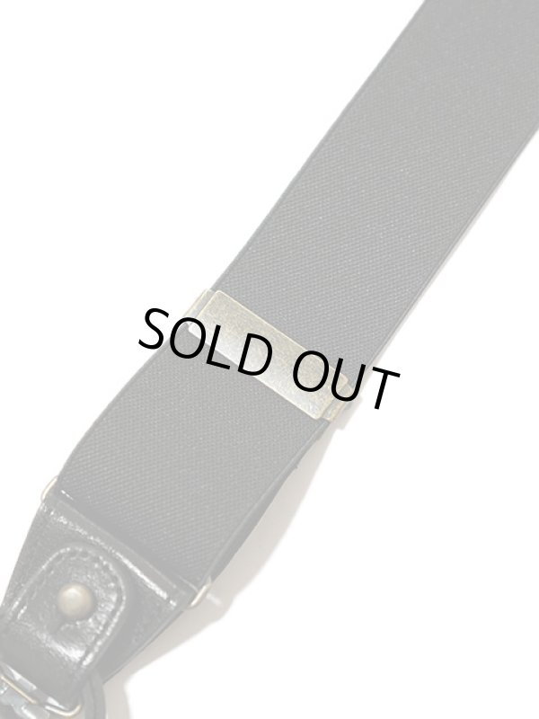 画像4: 【 ORGUEIL（オルゲイユ） 】 ミリタリーサスペンダー [ MILITARY SUSPENDER ] [ 35mm ] [ BLACK ]