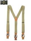 画像1: 【 ORGUEIL（オルゲイユ） 】 ミリタリーサスペンダー [ MILITARY SUSPENDER ] [ 35mm ] [ BEIGE ]