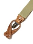 画像3: 【 ORGUEIL（オルゲイユ） 】 ミリタリーサスペンダー [ MILITARY SUSPENDER ] [ 35mm ] [ BEIGE ]