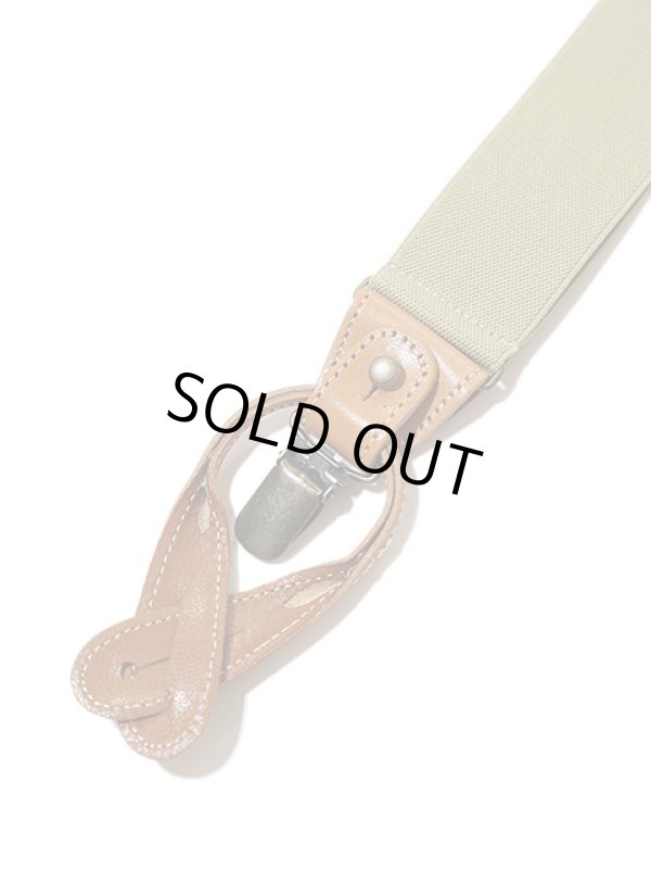 画像3: 【 ORGUEIL（オルゲイユ） 】 ミリタリーサスペンダー [ MILITARY SUSPENDER ] [ 35mm ] [ BEIGE ]