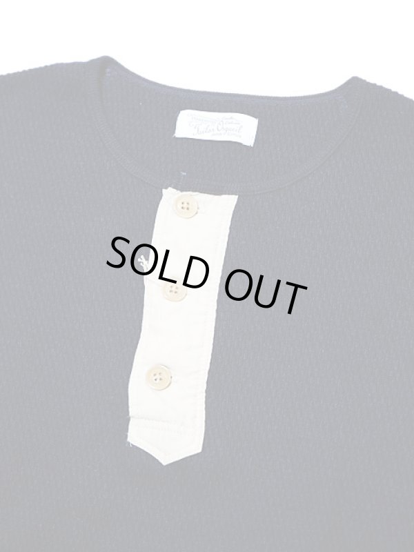 画像3: 【 ORGUEIL（オルゲイユ） 】 ハニカムサーマルヘンリーネックTシャツ [ Honeycomb Thermal Henry ]