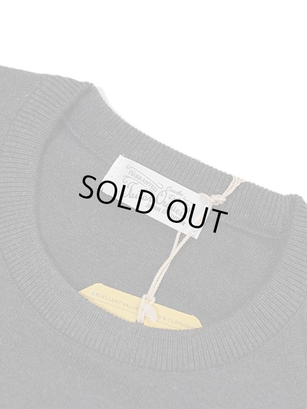 画像7: 【 ORGUEIL（オルゲイユ） 】 コットンニット T-Shirt  [ High Gauge Cotton Knit T-Shirt ] [ BLACK ] 【 メール便可 】