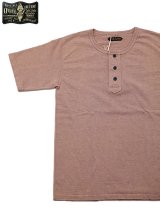 画像: 【 ORGUEIL（オルゲイユ） 】 吊り編み天竺ヘンリーネックTシャツ [ HENRY T-SHIRT ] [ Orange ] 【 メール便可 】